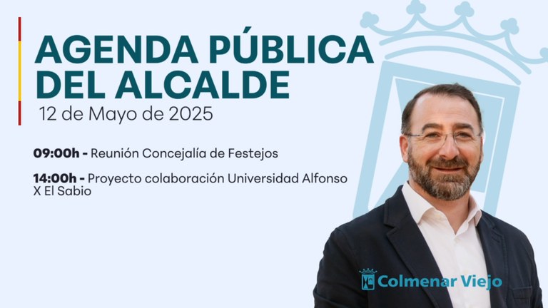 Agenda Pública del 12 de Mayo del 2025