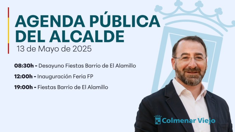 Agenda Pública del 13 de Mayo del 2025