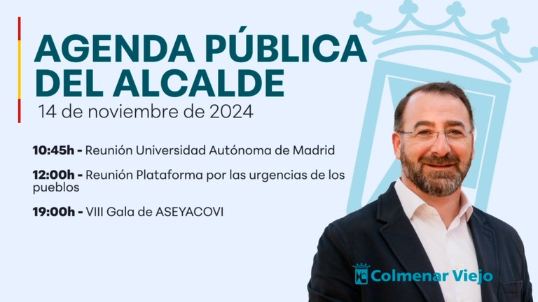 Agenda Pública del 14 de Noviembre del 2024