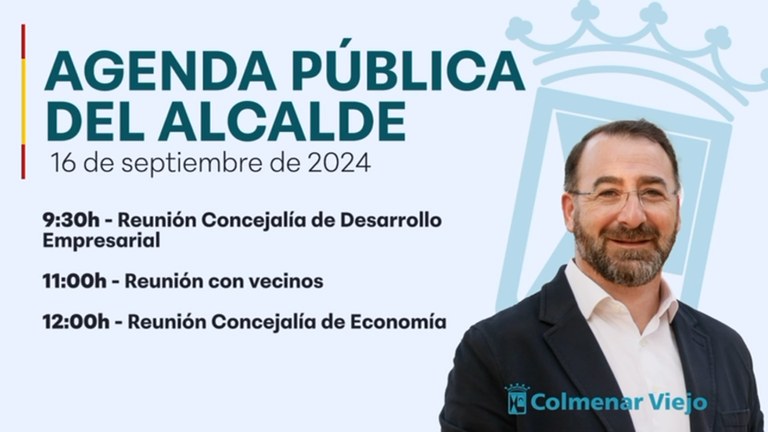 Agenda Pública del 16 de Septiembre del 2024