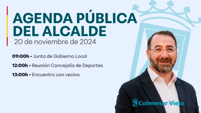 Agenda Pública del 20 de Noviembre del 2024