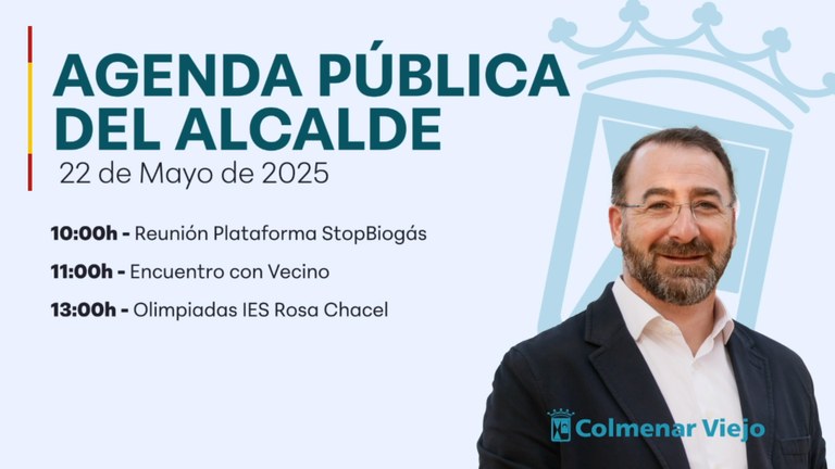 Agenda Pública del 22 de Mayo del 2025