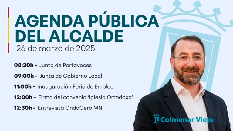 Agenda Pública del 26 de Marzo del 2025