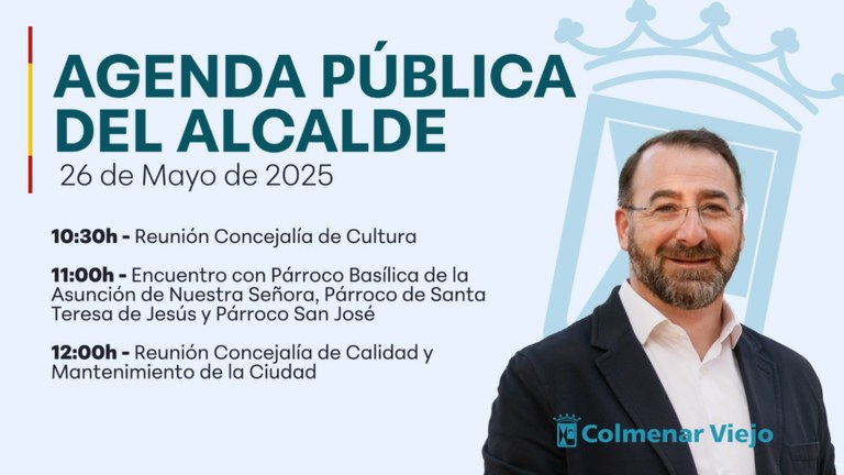Agenda Pública del 26 de Mayo del 2025