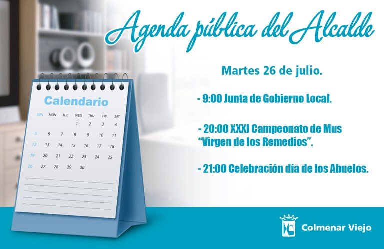 Martes 26 de julio de 2022