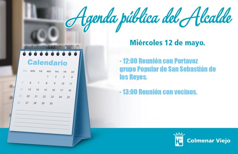 Miércoles 12 de mayo de 2021