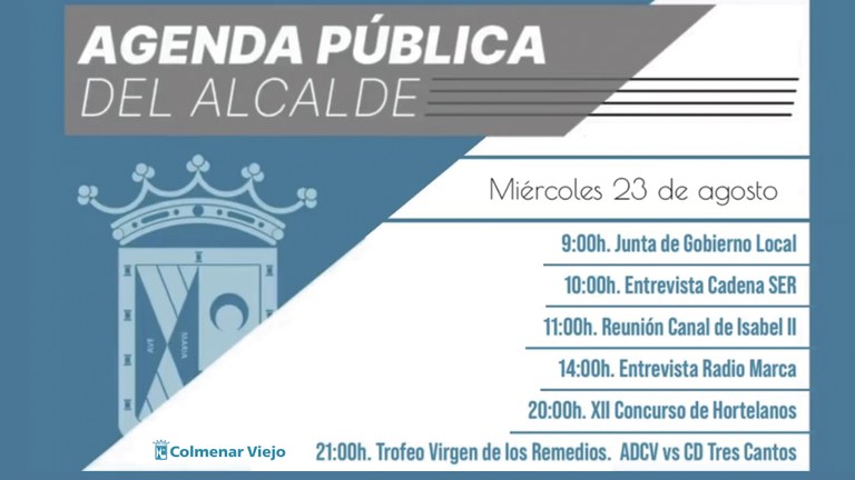 Miércoles 23 de agosto de 2023