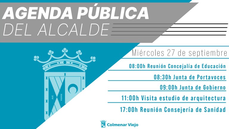 Miércoles 27 de septiembre de 2023