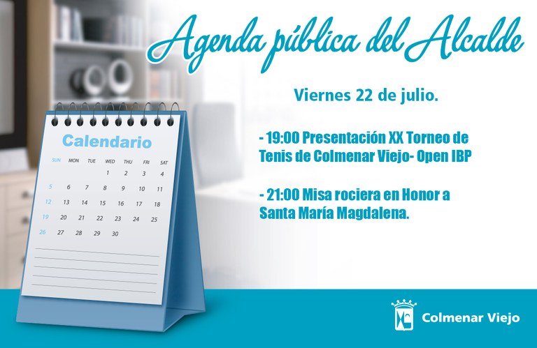 Viernes 22 de julio de 2022