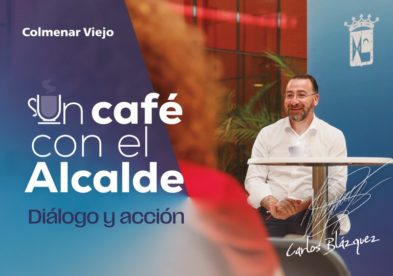 Ampliar '‘Un café con el Alcalde’ para escuchar a los vecinos de Colmenar Viejo'