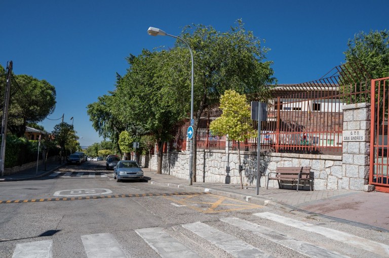 Ampliar 'A licitación la reforma de la calle Fuente del Cajón para mejorar la movilidad peatonal del entorno del Colegio San Andrés'
