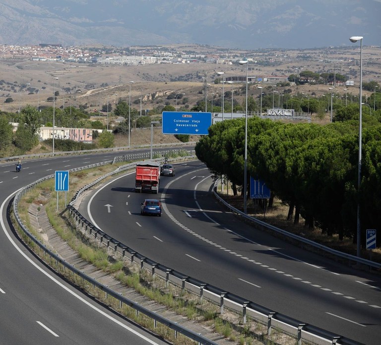 Ampliar 'Abierta la licitación del tercer carril de la M-607 hasta Colmenar Viejo'
