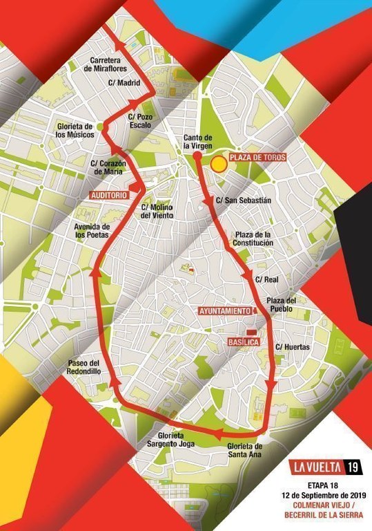Ampliar 'Afecciones al tráfico con motivo de la salida de La Vuelta el próximo jueves 12 de septiembre'