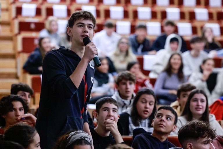 Ampliar 'Alumnos de 4º de ESO participan mañana en el II Congreso de Valores para Jóvenes en el Auditorio'