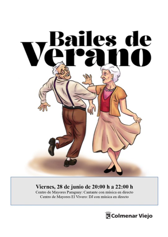Ampliar 'Bailes de verano en los Centros de Mayores de Colmenar Viejo'