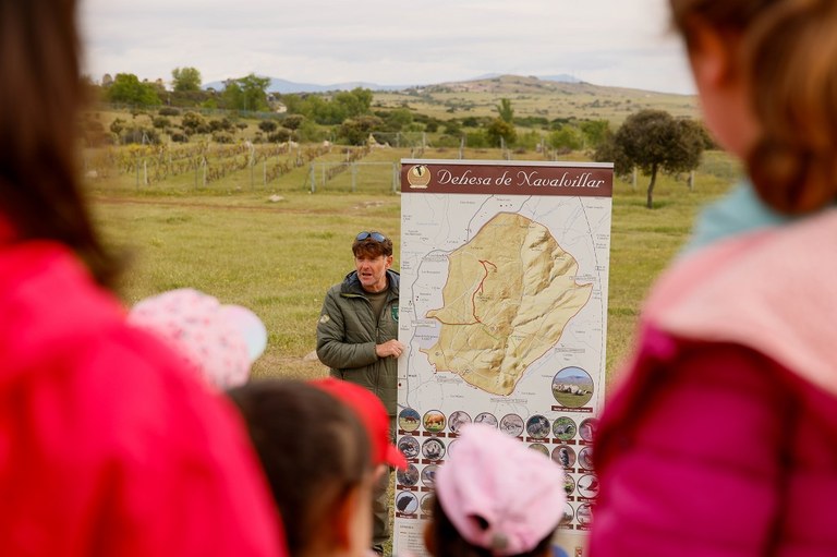 Ampliar 'Cerca de 1.500 escolares han visitado la Dehesa de Navalvillar durante el curso 2023-2024'