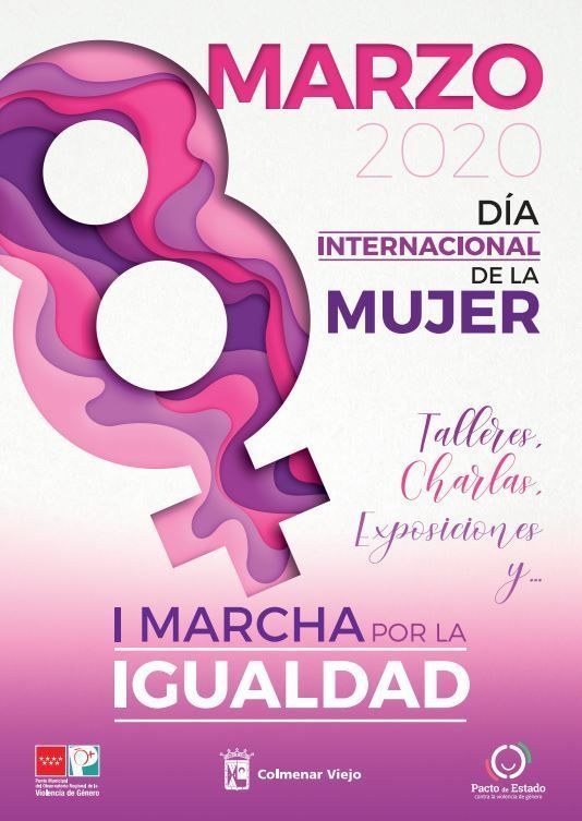Ampliar 'Colmenar Viejo celebra el Día Internacional de la Mujer con la I Marcha por la Igualdad y una semana repleta de actividades'