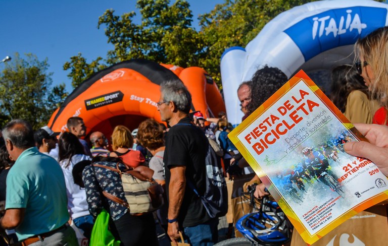 Ampliar 'Colmenar Viejo celebra la Semana de la Movilidad con la Fiesta de la Bicicleta'