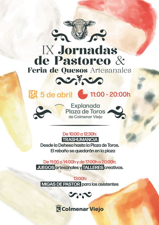 Ampliar 'Colmenar Viejo celebra las IX Jornadas de Pastoreo y Feria de Quesos Artesanales'