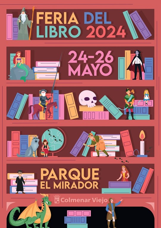 Ampliar 'Colmenar Viejo celebra su Feria del Libro del 24 al 26 de mayo'