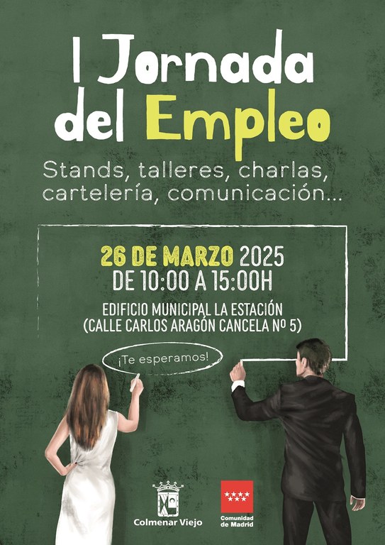 Ampliar 'Colmenar Viejo celebrará el 26 de marzo su I Feria de Empleo'