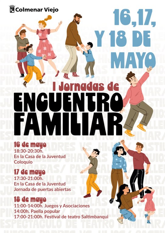 Ampliar 'Colmenar Viejo celebrará el Día Internacional de las Familias con las I Jornadas de Encuentro Familiar'