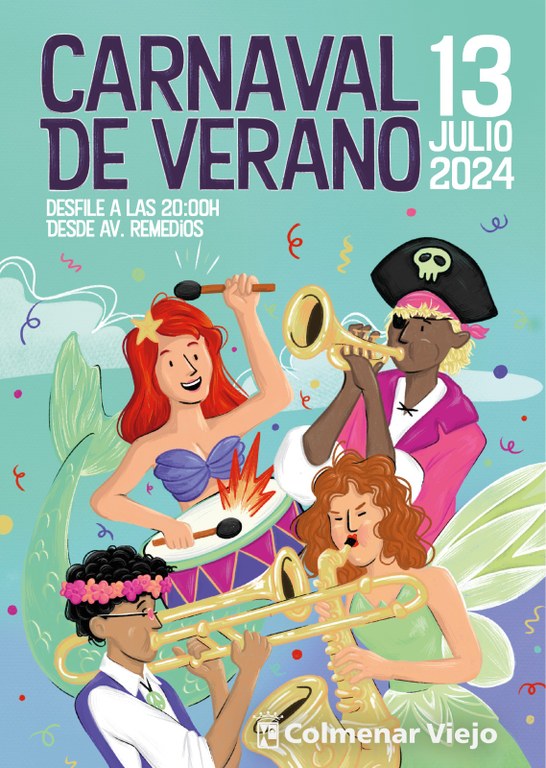 Ampliar 'Colmenar Viejo celebrará su Carnaval de Verano el sábado 13 de julio'