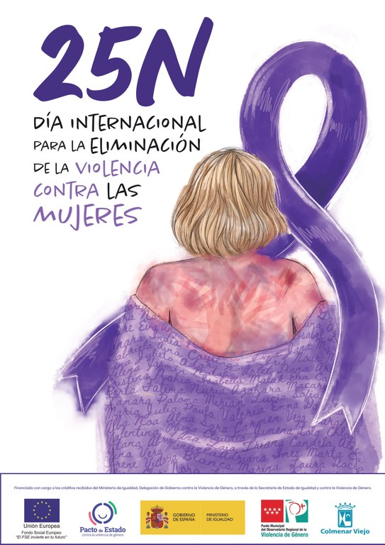 Ampliar 'Colmenar Viejo conmemora el Día Internacional para la Eliminación de la Violencia Contra las Mujeres'
