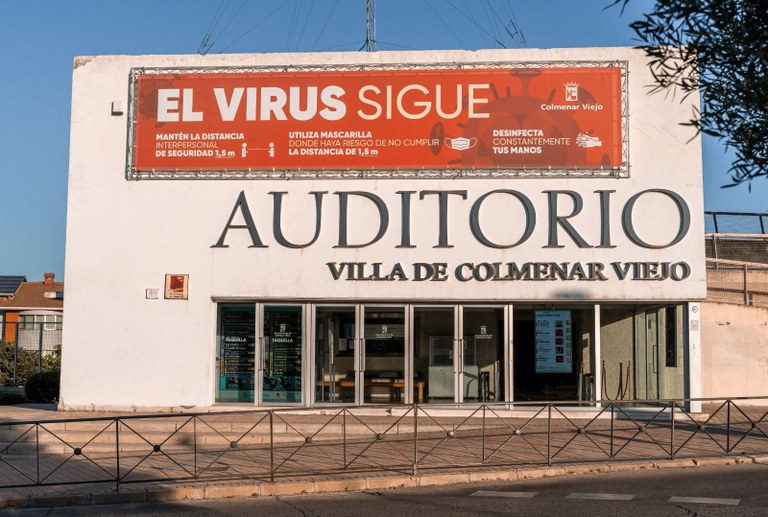 Ampliar 'Colmenar Viejo lanza la campaña 'el virus sigue' para recordar las medidas de prevención básicas frente al virus'