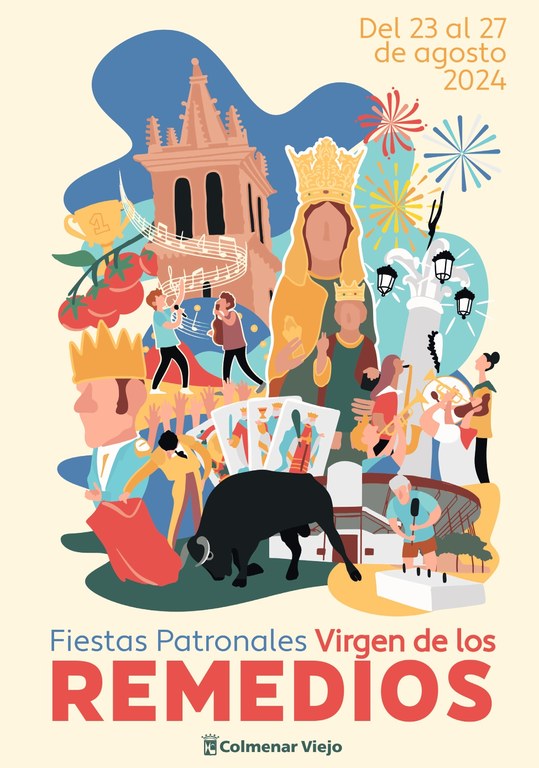 Ampliar 'Colmenar Viejo presenta la programación de las Fiestas Patronales 2024'