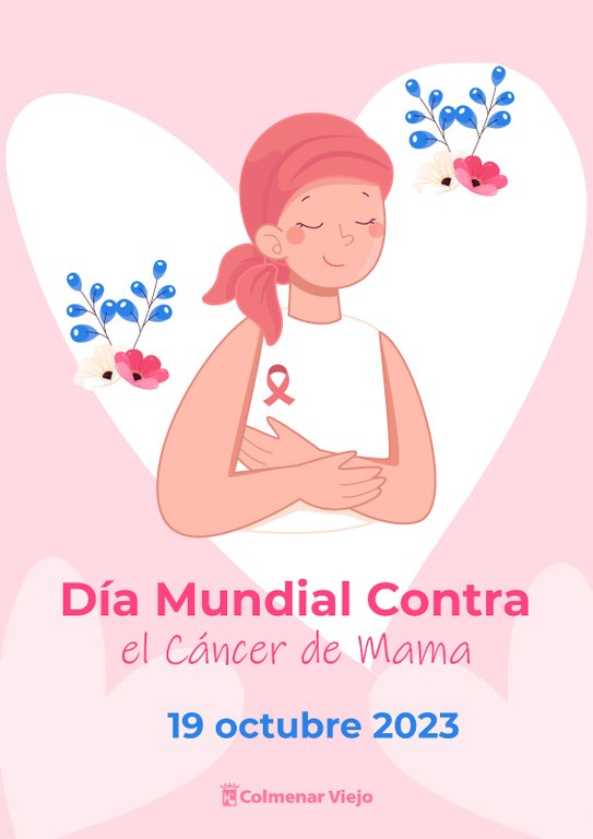 Ampliar 'Colmenar Viejo se tiñe de rosa en el Día Mundial Contra el Cáncer de Mama'