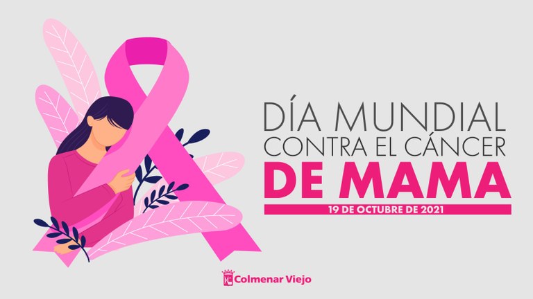 Ampliar 'Colmenar Viejo se tiñe de rosa por el Día Mundial contra el Cáncer de Mama'