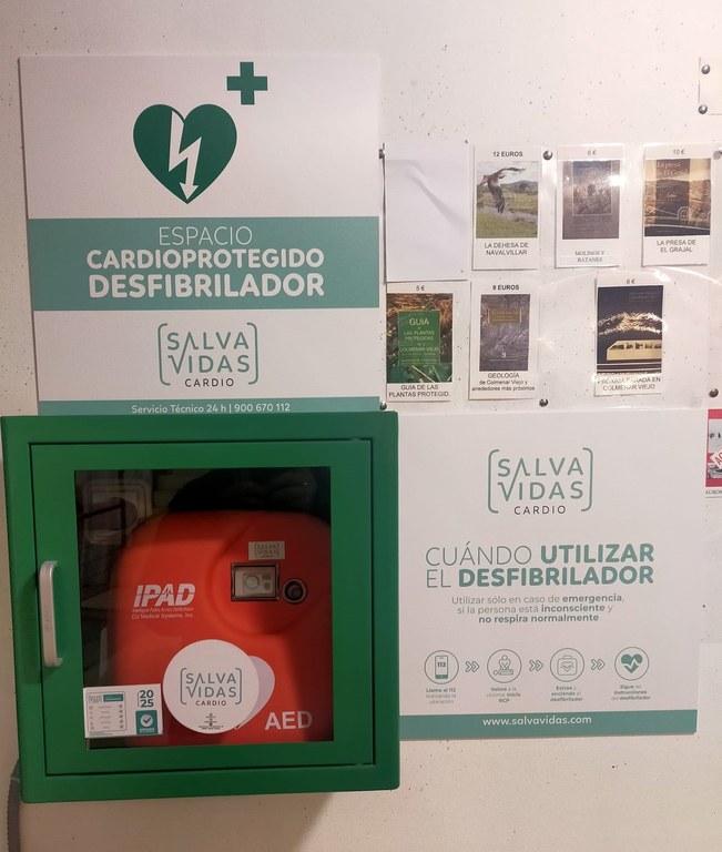 Ampliar 'Colmenar Viejo sustituye 23 desfibriladores para seguir protegiendo la salud de los colmenareños'
