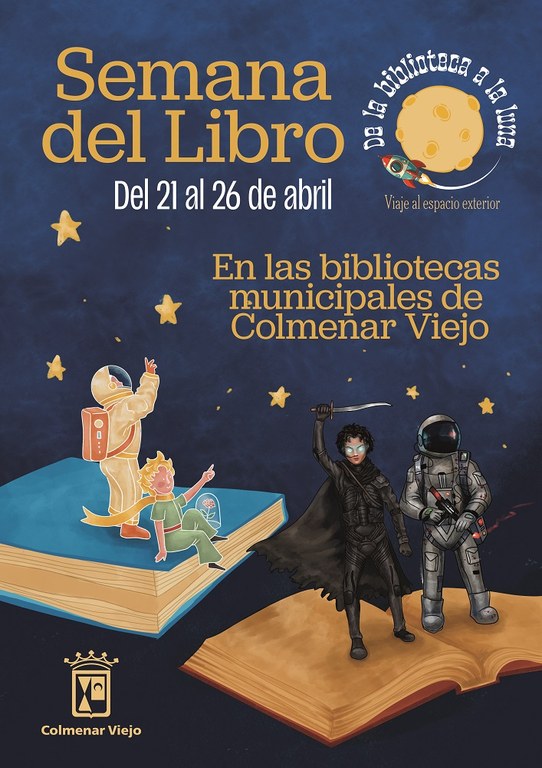 Ampliar 'Colmenar Viejo viaja al espacio exterior para celebrar la Semana del Libro'