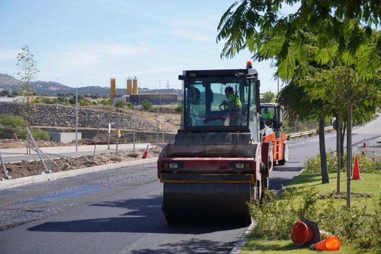 Ampliar 'Comienza la obra de acondicionamiento de la entrada a Colmenar Viejo por avenida Prado Bastero'