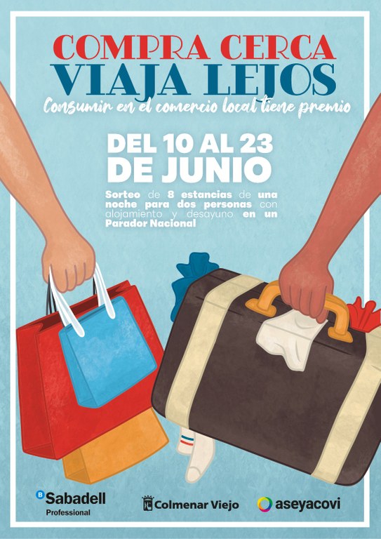 Ampliar ''Compra cerca, viaja lejos', nueva campaña de dinamización del comercio local'