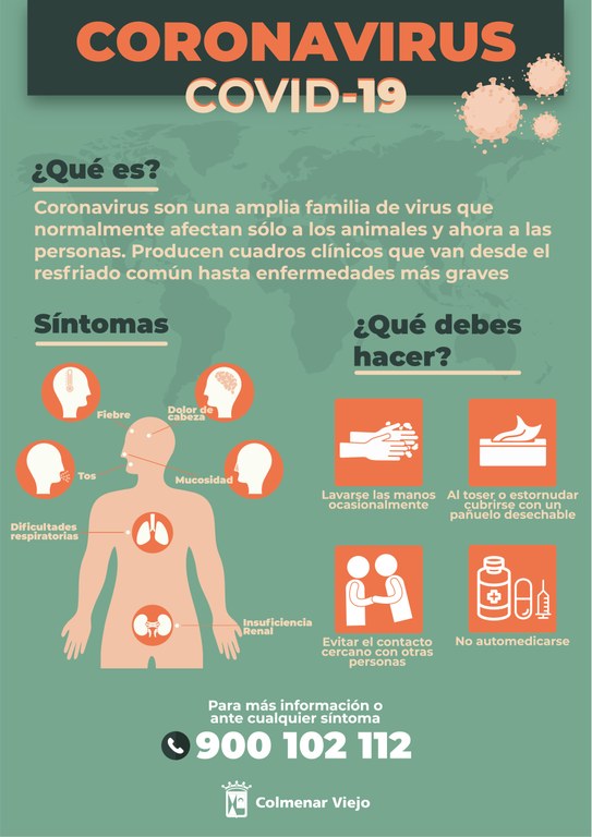 Ampliar 'Coronavirus: desde el 7 de marzo de 2020, Colmenar Viejo cierra los Centros de Mayores por indicación de la Comunidad de Madrid'