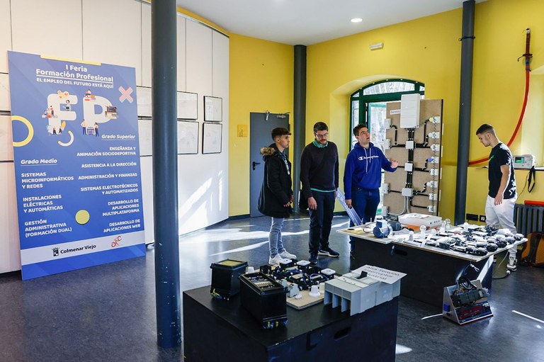 Ampliar 'Desde hoy y hasta el viernes el empleo el futuro está en Colmenar Viejo con la I Feria de Formación Profesional'