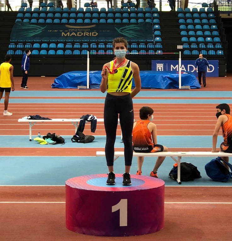 Ampliar 'Dos oros y una plata para el Club de Atletismo Colmenar en el Campeonato de Madrid Sub18'