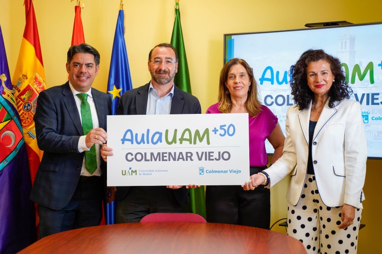 Ampliar 'El Ayuntamiento de Colmenar Viejo y la UAM abren un espacio de formación para mayores de 50 años'