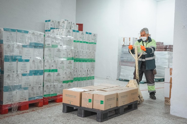 Ampliar 'El Ayuntamiento ha invertido 43.417,70 euros en compras de alimentos y productos de higiene para BAMOS en 2021'
