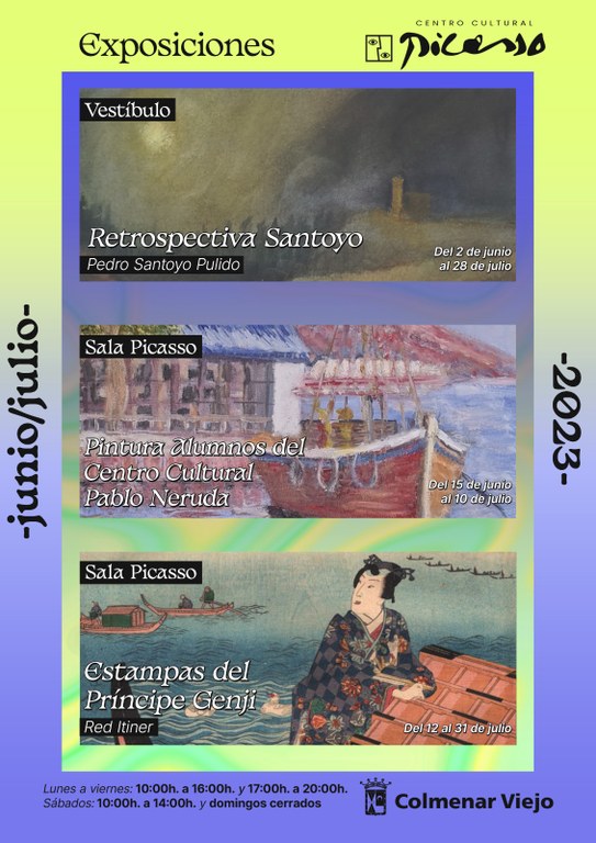 Ampliar 'El Centro Cultural Picasso presenta la programación de las exposiciones de junio y julio'
