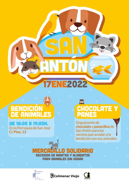 Ampliar 'El lunes 17 vuelve la bendición de mascotas por San Antón en la parroquia de San José'