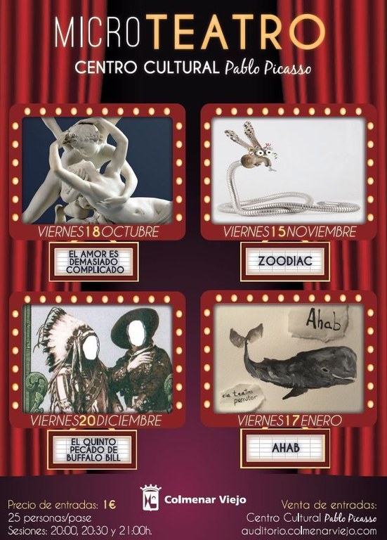 Ampliar 'El Pablo Ruiz Picasso inaugura este viernes la nueva temporada de Microteatro'