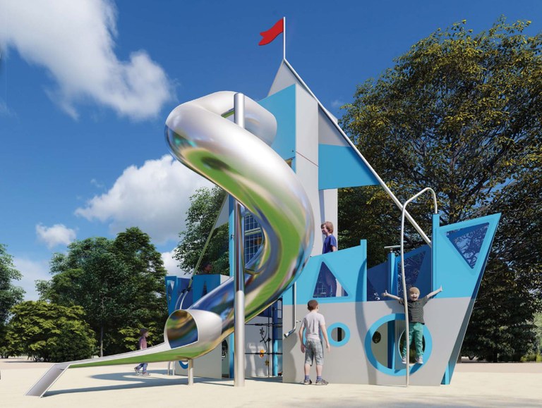 Ampliar 'En licitación la construcción del área de juegos infantiles 'El Barco de Papel' junto a la calle Doctor Torres Feced'