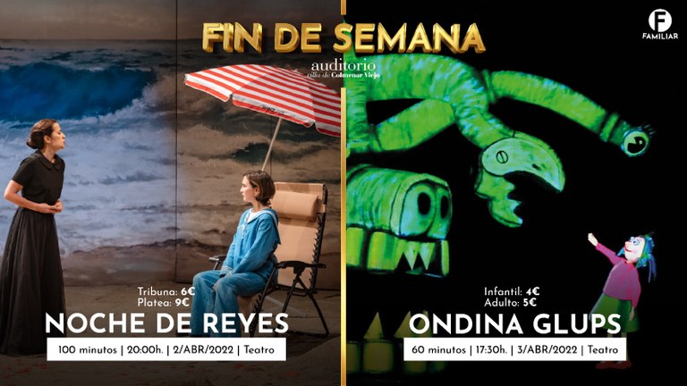 Ampliar 'Este fin de semana Noche de Reyes y teatro de luz negra en el Auditorio, flamenco en la Casa de la Juventud y la Banda en la Basílica'