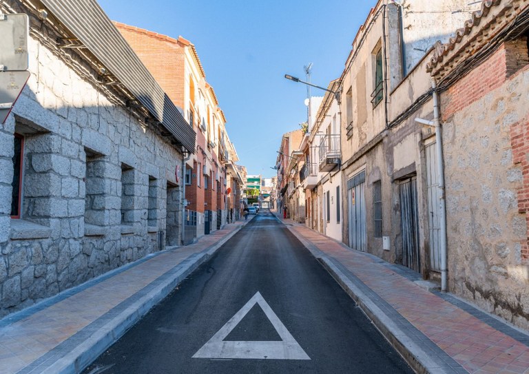 Ampliar 'Finaliza la reurbanización de las calles San José, Pino y Matacán en la que se ha invertido 459.997,52 euros'