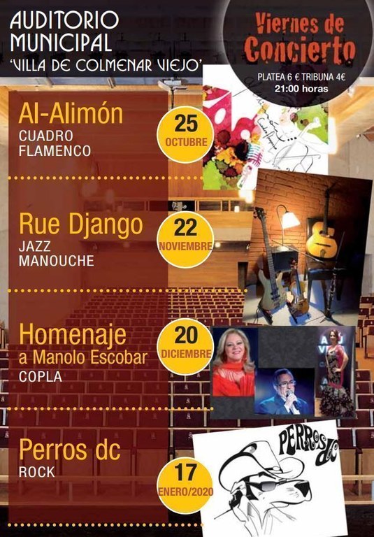 Ampliar 'Jazz, flamenco y rock en la nueva temporada 'Viernes de Concierto' en el Auditorio'