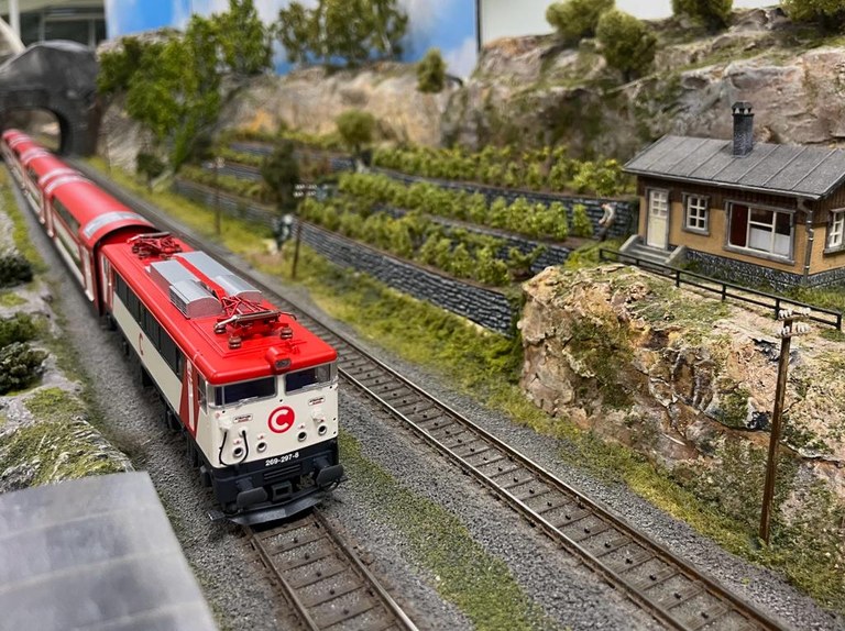 Ampliar 'La Casa de la Juventud acoge una exposición de modelismo ferroviario'