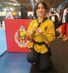 Ampliar 'La colmenareña Beatriz Castellanos se alza con el bronce en el Campeonato de España de Taekwondo'